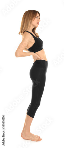 Young woman suffering from ...