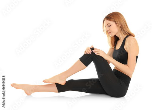 Young woman suffering from ...
