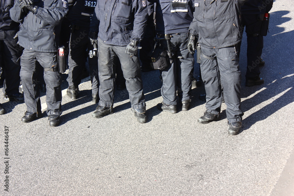 Ploizei beim G20 Ploizei beim G20