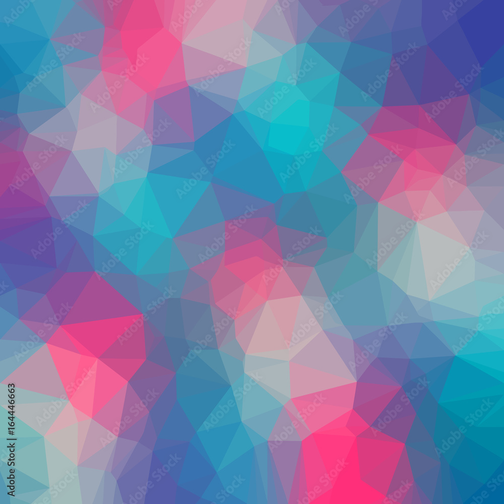Abstract polygon geometric background.