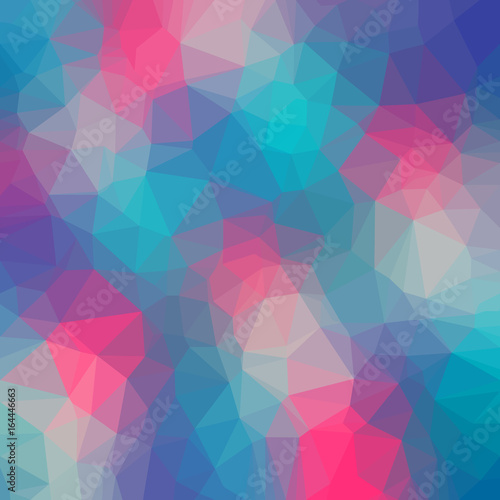 Abstract polygon geometric background.