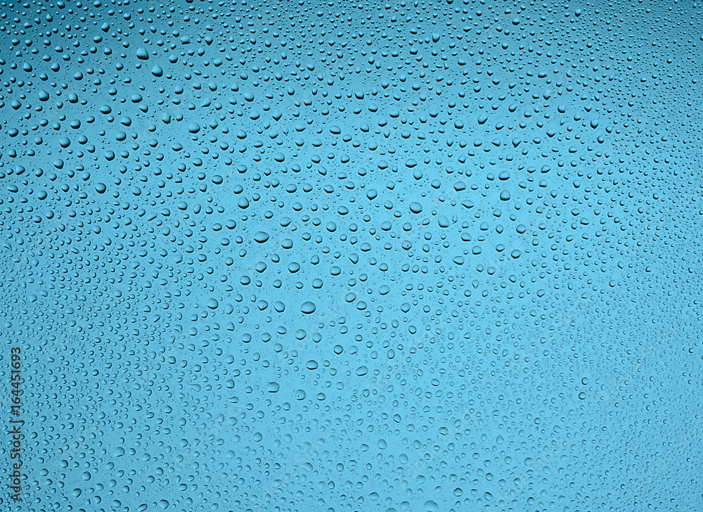 water drops color background