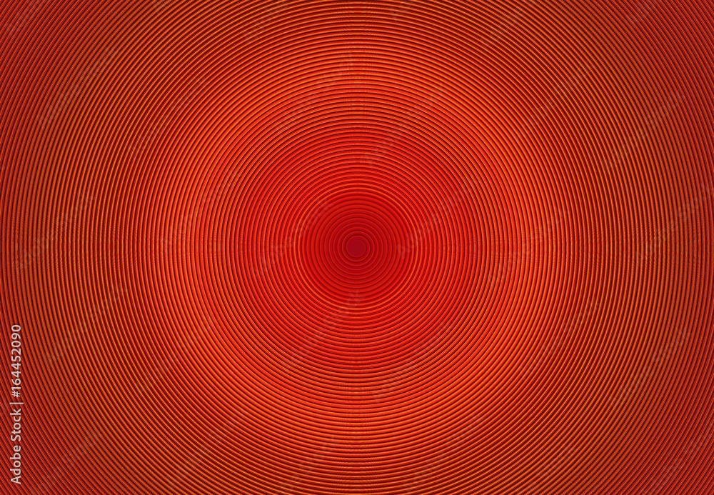 Abstract orange radial rings circle image design Abstract orange radial rings circle image design