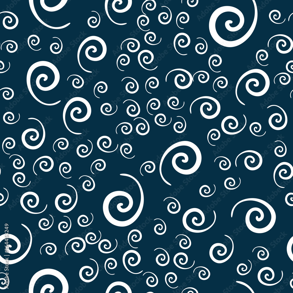All-over Primitive Swirls Print All-over Primitive Swirls Print