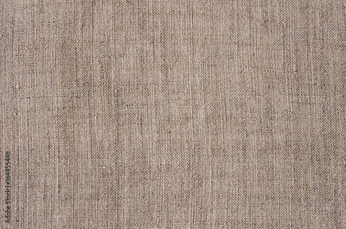 Brown sackcloth rough rustic fabric texture.