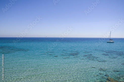 Beach view near Otranto, Puglia, Salento, Italy