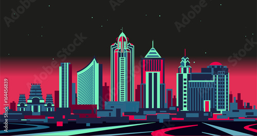 Bangalore skyline