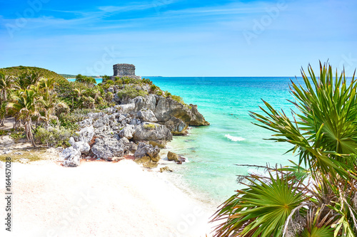 Ruins of Tulum / Caribbean coast of Mexico - Quintana Roo - Cancun - Riviera Maya