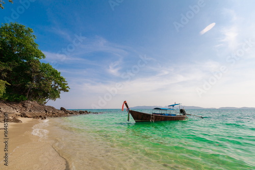 Fototapeta Naklejka Na Ścianę i Meble -  Thailand. Sea, boat