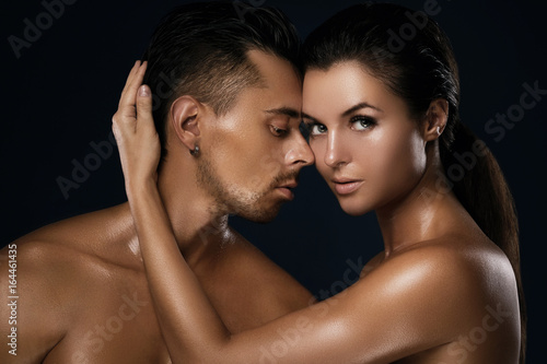 Photography Portrait of young beautiful couple