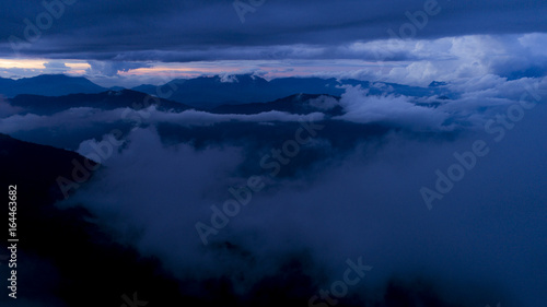  Cloudy mountains © Hryhorii