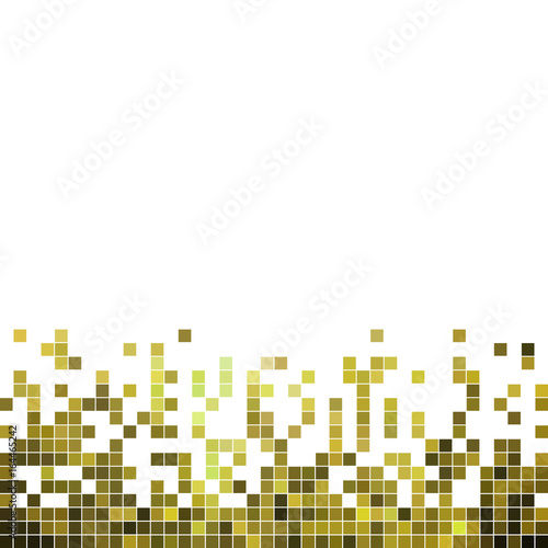 abstract vector square pixel mosaic background