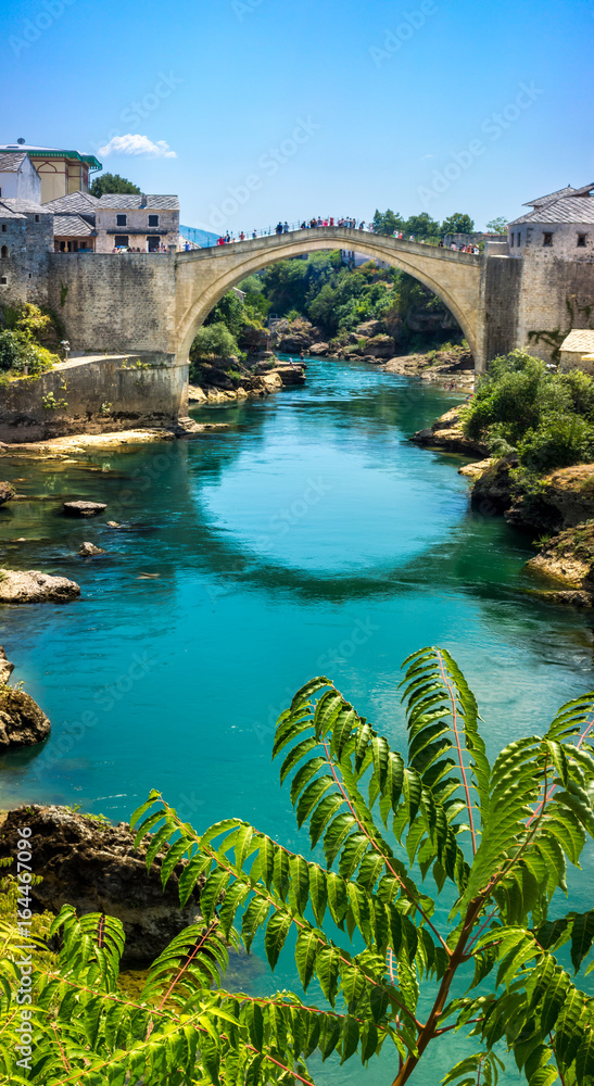 Fototapeta premium Stari Most, Old bridge of Mostar