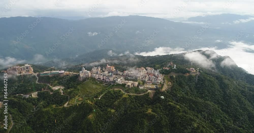 Ba Na Hills on the top of mountain Ba Na Hills on the top of mountain