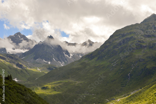 The Silvretta massif in the Central