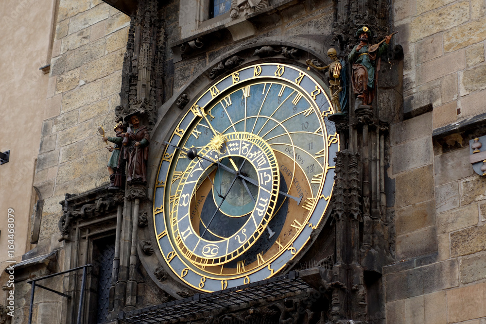 Obraz premium Horloge astronomique de Prague, République Tchèque