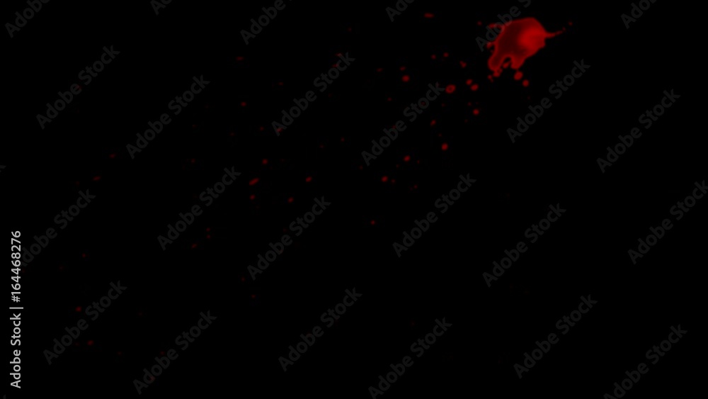 Organic Splattered Blood Element with alpha channel for any compositing software: ready for your VFX shot, title sequence, or that Halloween montage, crime scenes, and horror films. Organic Splattered Blood Element with alpha channel for any compositing software: ready for your VFX shot, title sequence, or that Halloween montage, crime scenes, and horror films.