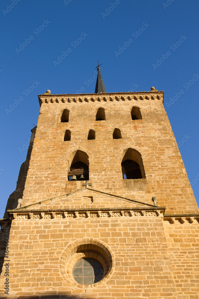 Torre de la Iglesia Santa María del Azogue  o La Mayor de Benavente. Zamora. España
