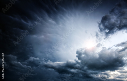 Cloudscape with a Sunlight © Sabphoto