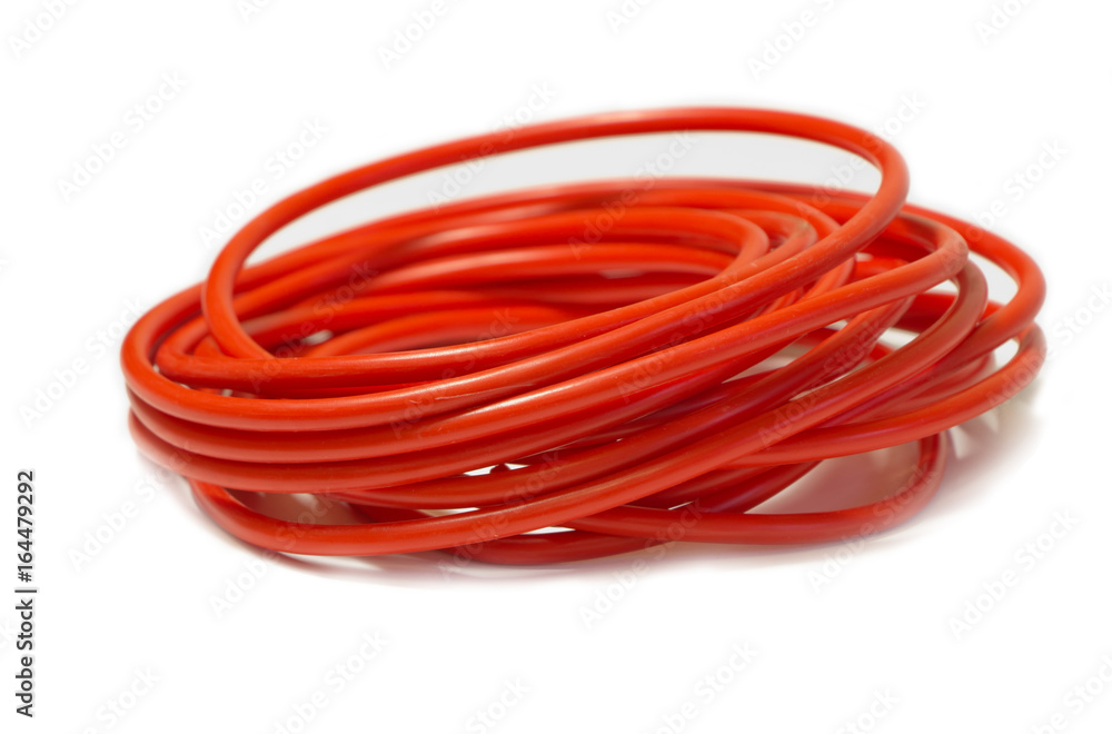 Red wire twisted