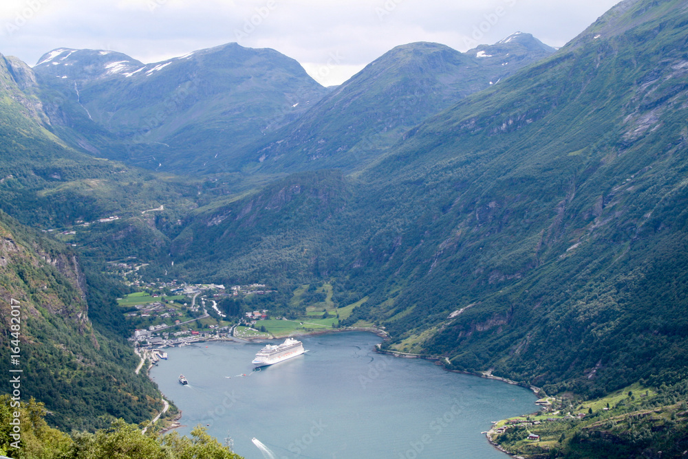 Geiranger fjord norvège