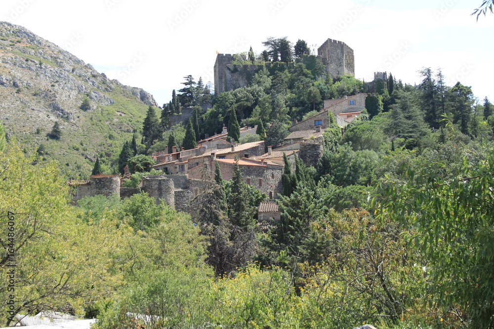 Castelnou-Pyrénées-Orientales-France