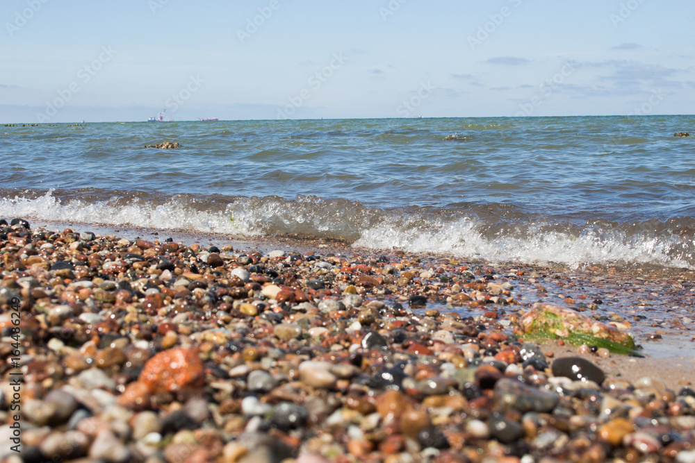 beautiful stones on the sea beach beautiful stones on the sea beach
