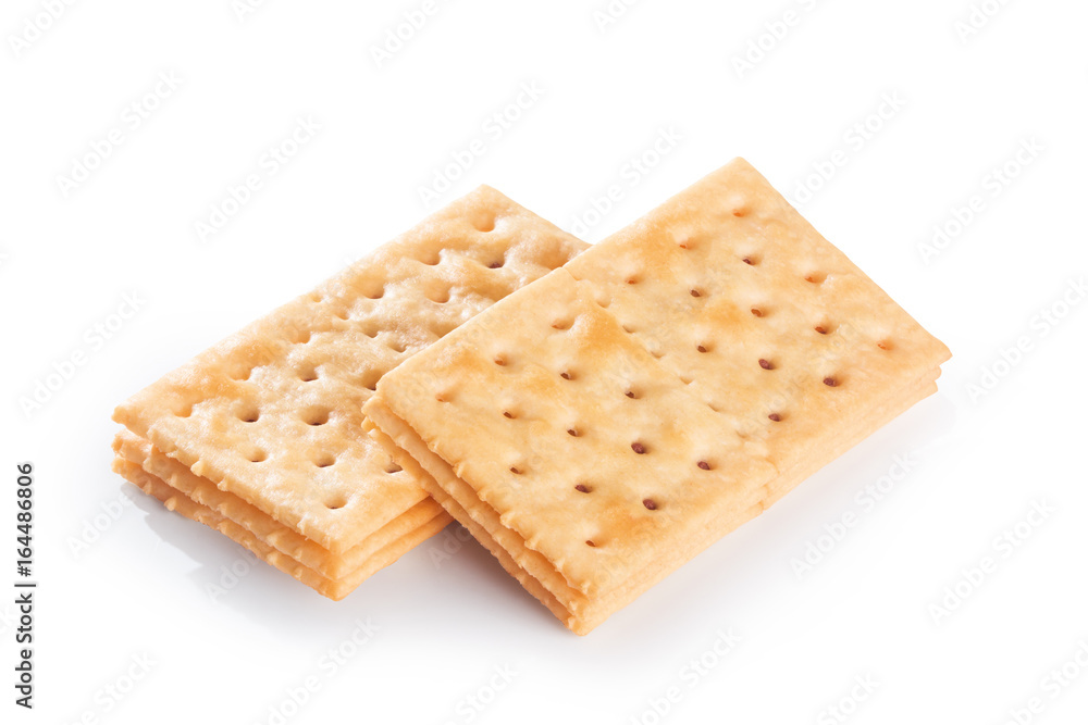 Tasty biscuits isolated on white background. Tasty biscuits isolated on white background.