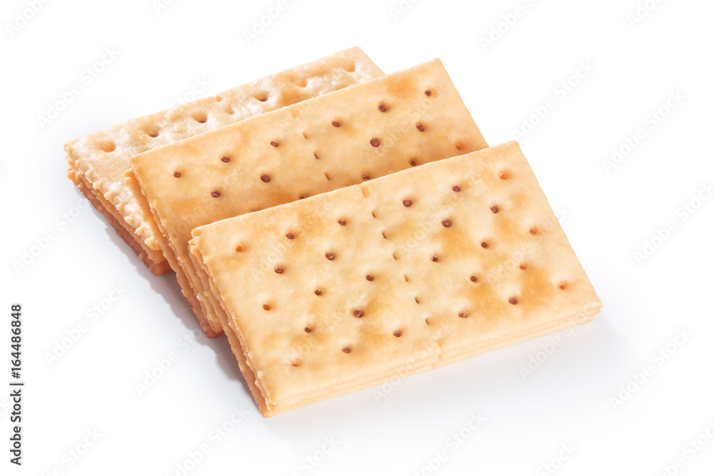 Tasty biscuits isolated on white background. Tasty biscuits isolated on white background.