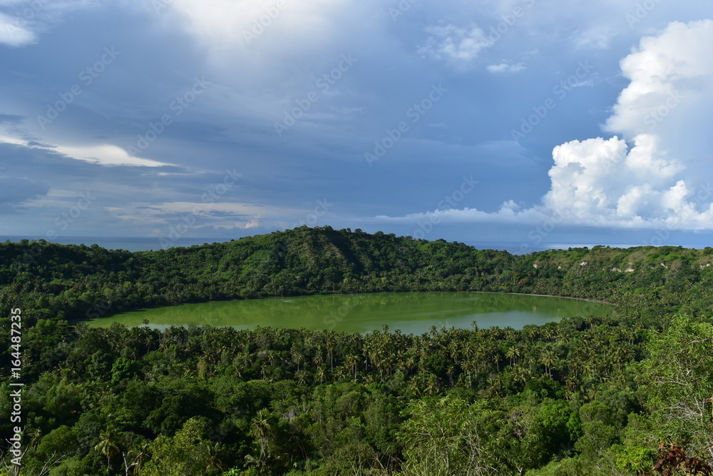 Lac Dziani à Mayotte