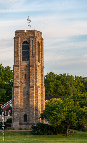 Baker Park Memorial Carillon Bell Tower - Frederick, Maryland