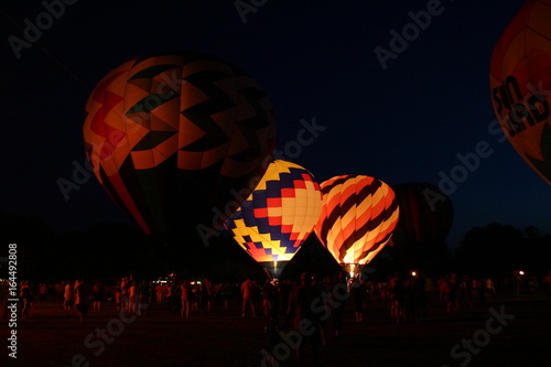 Hot Air Balloon at Night 06