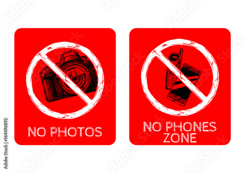 vector prohibition sign