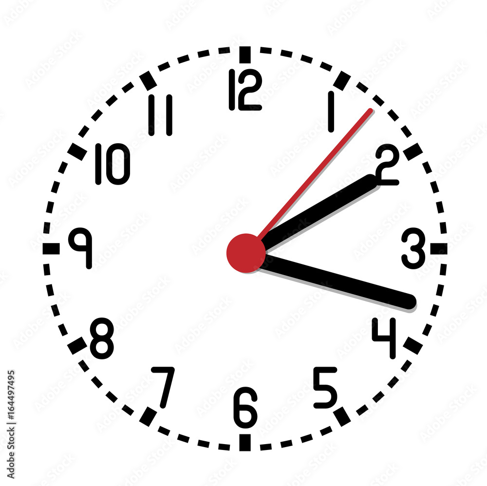 Simple black and white watch thirteenth edition