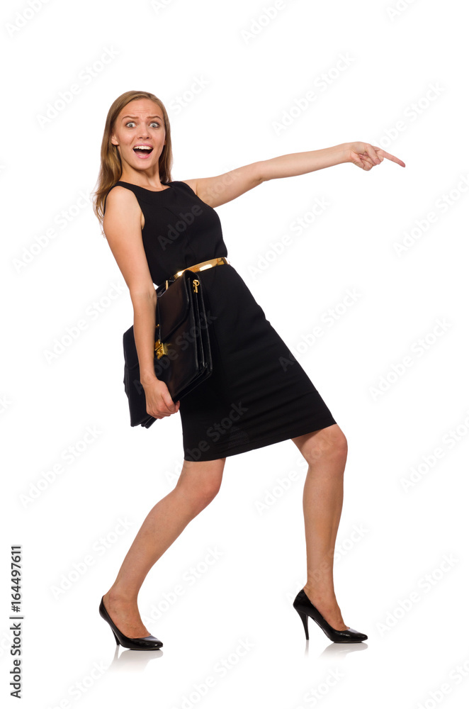 Woman businesswoman concept isolated white background Woman businesswoman concept isolated white background