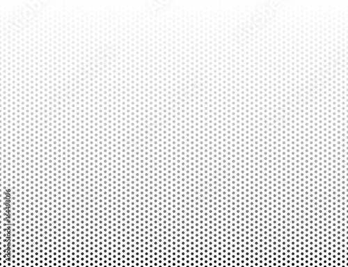 Принти на полотні Grey and White Gradient from Hexagons