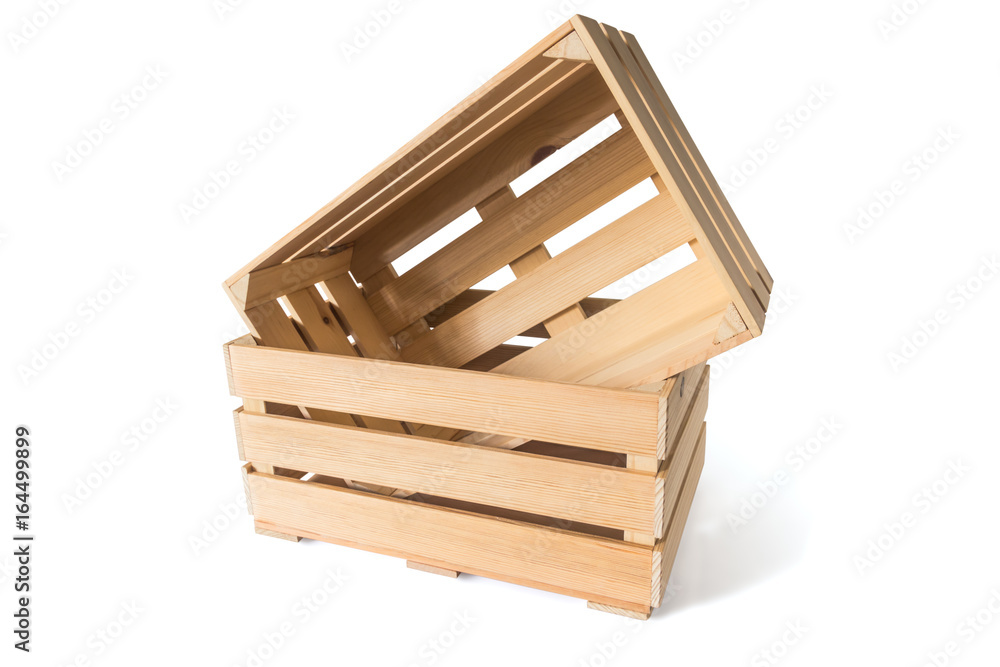 Wooden boxes