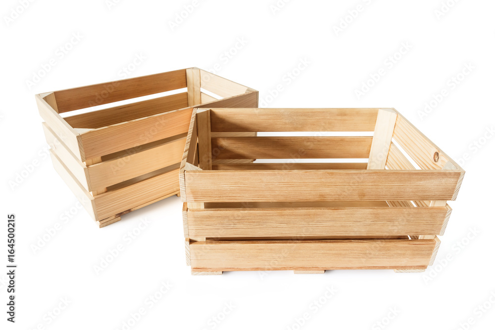Wooden boxes Wooden boxes