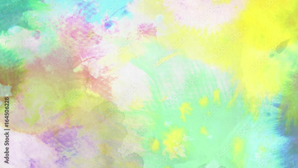 Vibrant Watercolor Loop