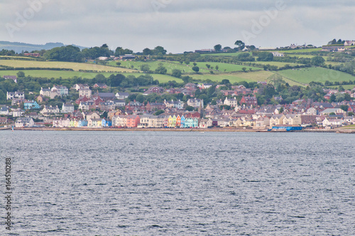 Small town from water
