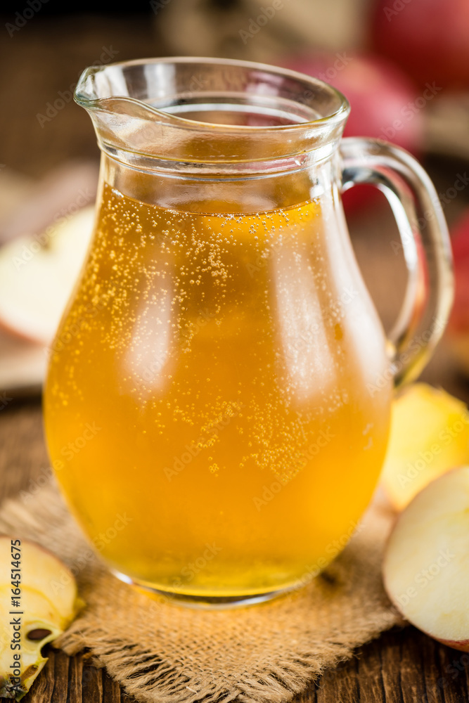 Apple Cider (selective focus, close-up shot) Apple Cider (selective focus, close-up shot)