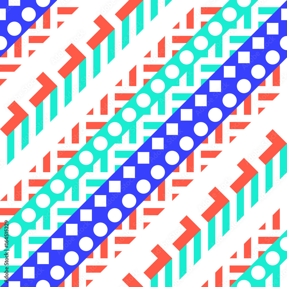 Retro color seamless pattern. Fancy abstract geometric art print. Ethnic hipster ornamental lines backdrop. Retro color seamless pattern. Fancy abstract geometric art print. Ethnic hipster ornamental lines backdrop.