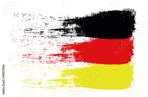 Deutschland Flagge Abstrakt 