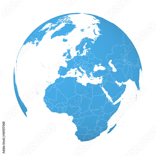 World Globe  Europe
