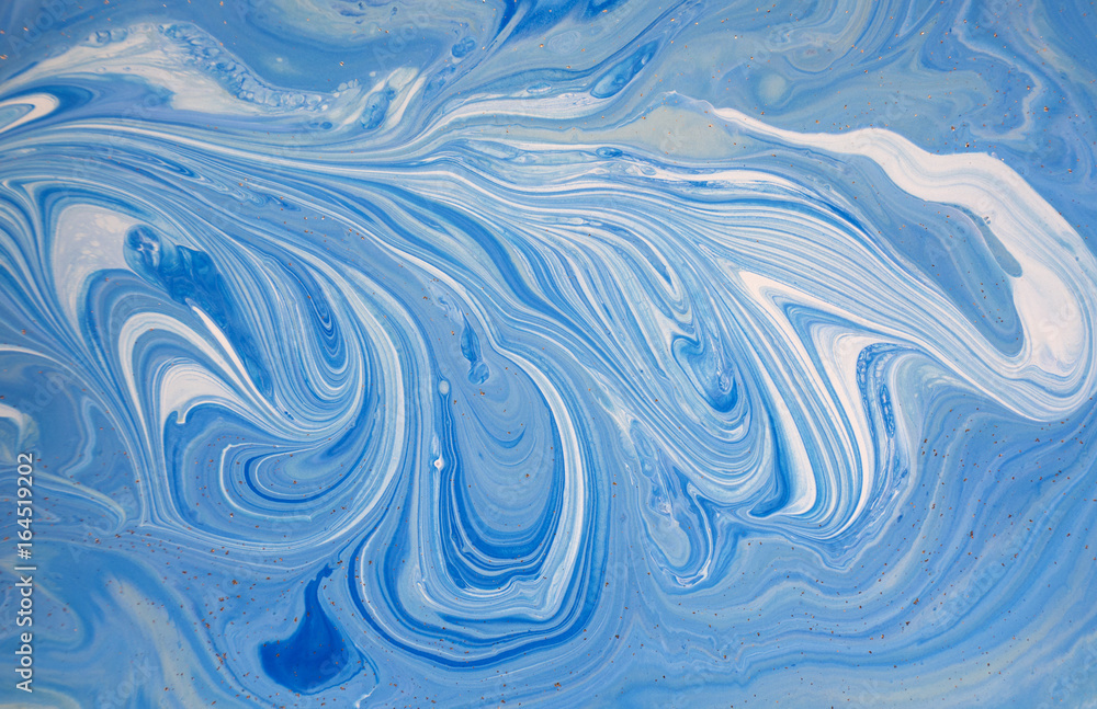 Marbled blue abstract background. Liquid marble pattern Marbled blue abstract background. Liquid marble pattern