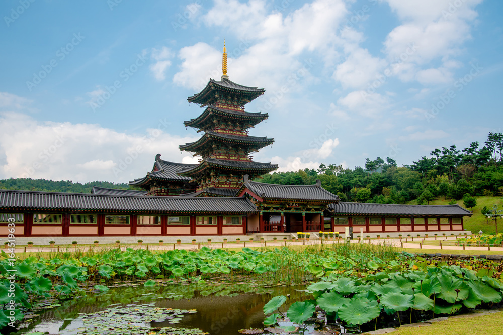 Buyeo, Korea - Baekje Cultural Heritage Complex.
