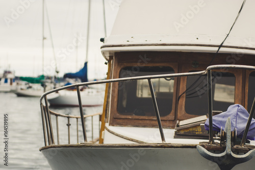 Boat in San Diego Harbor