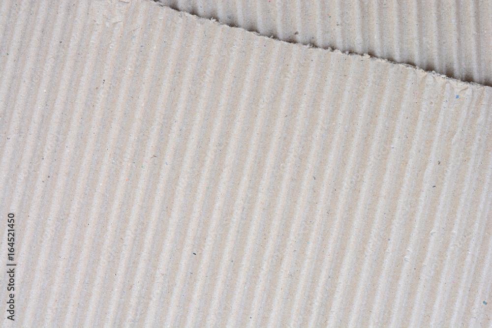 Corrugated cardboard paper texture