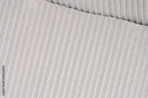 Corrugated cardboard paper texture