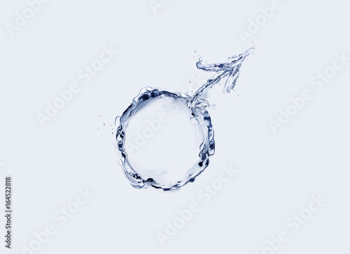 Water Male Symbol